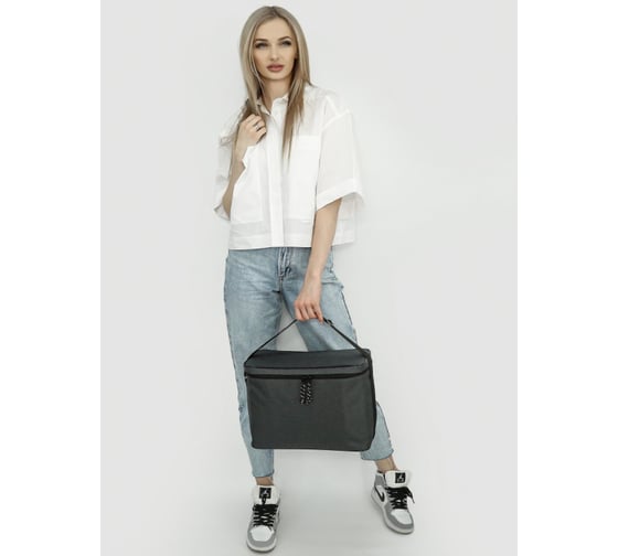 Сумка-холодильник Bener Refrigerator Bag Simple серая, 16 л СХСЧ СХ238С
