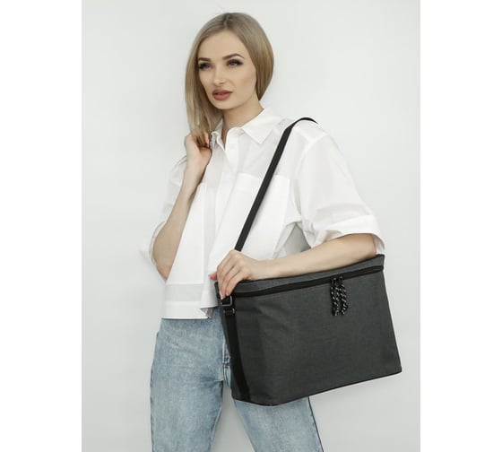 Сумка-холодильник Bener Refrigerator Bag Simple серая, 16 л СХСЧ СХ238С