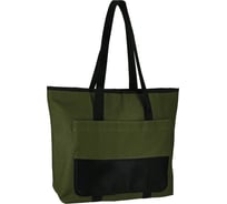 Сумка-холодильник Bener Refrigerator Bag Shopping Bag серовато-зеленый хаки, 20 л СХ109З