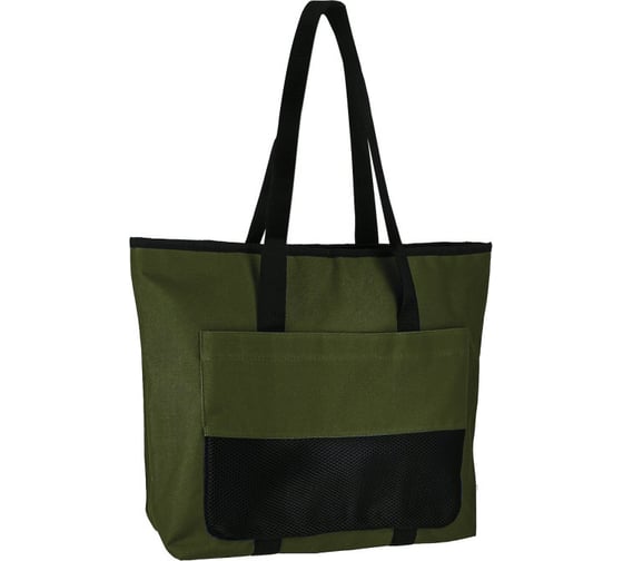 Сумка-холодильник Bener Refrigerator Bag Shopping Bag серовато-зеленый хаки, 20 л СХ109З