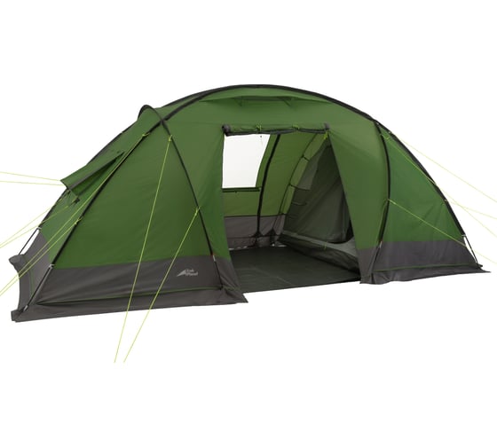 Четырехместная палатка TREK PLANET Trento 4, зеленый 70228