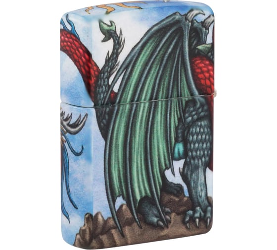 Зажигалка Zippo White Matte, 38x13x57 мм 49354