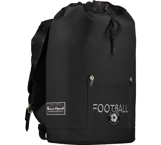 Городской рюкзак Bruno Visconti SPORT PATTERN ФУТБОЛ черный 12-011-036/01