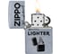 Зажигалка ZIPPO Windproof с покрытием Street Chrome, латунь/сталь, серебристая, 38x13x57 мм 49592 3