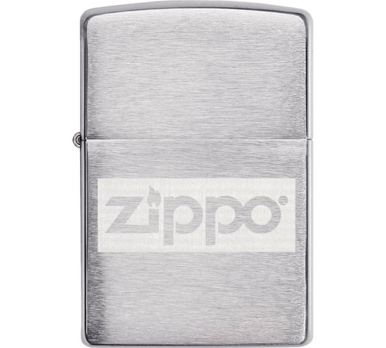 Подарочный набор ZIPPO фляжка 89 мл и зажигалка латунь/сталь, серебристый, в коробке с подвесом 49358
