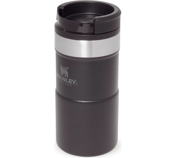 Термокружка STANLEY Classic Neverleak, черная, 0.25 л 10-09856-007 1