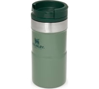 Термокружка STANLEY Classic Neverleak, зеленая, 0.25 л 10-09856-006