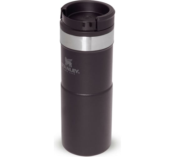 Термокружка STANLEY Classic Neverleak, черная, 0.35 л 10-09855-007