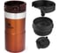 Термокружка STANLEY Classic Neverleak, темно-янтарная, 0.25 л 10-09856-010 2