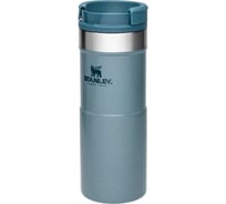Термокружка STANLEY Classic Neverleak, голубая, 0.35 л 10-09855-009