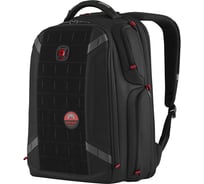 Рюкзак WENGER PlayerOne 17.3”, чёрный, 100% полиэстер, 38х26х49 см, 29 л 611650