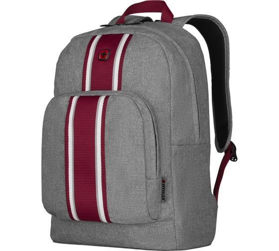 Рюкзак WENGER Crango 16'', серый, полиэстер 600D, 33x22x46 см, 27 л 611663