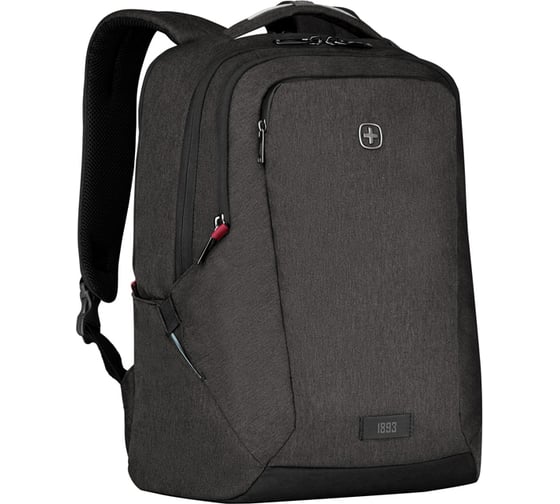 Рюкзак WENGER MX Professional 16”, серый, 100% полиэстер, 33х21х45 см, 21 л 611641