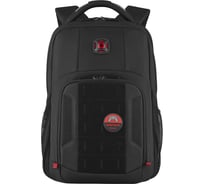 Рюкзак WENGER PlayerMode 15.6”, чёрный, 100% полиэстер, 30х23х46 см, 20 л 611651