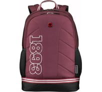 Рюкзак WENGER Collegiate Quadma 16”, красный, 100% полиэстер, 33х17х43 см, 22 л 611668