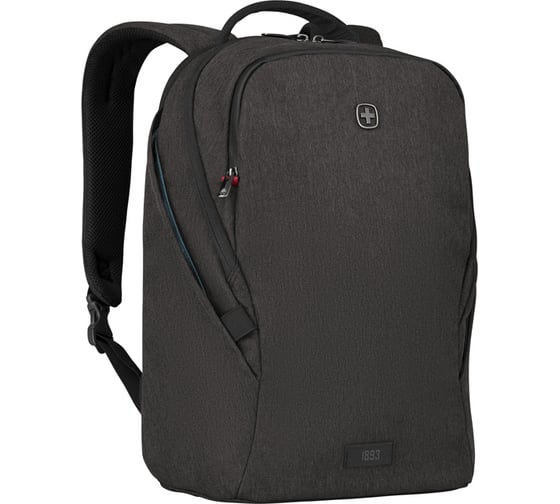 Рюкзак WENGER MX Light 16”, серый 100%, полиэстер, 31х20х44 см, 21 л 611642