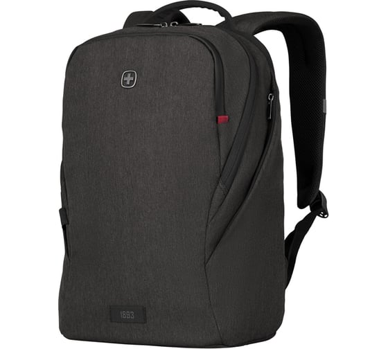 Рюкзак WENGER MX Light 16”, серый 100%, полиэстер, 31х20х44 см, 21 л 611642