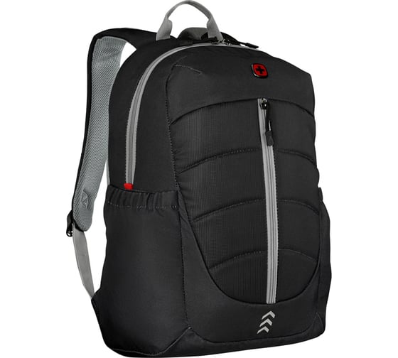 Рюкзак WENGER Engyz 16", чёрный, 100% полиэстер, 33х20х46 см, 21 л 611679