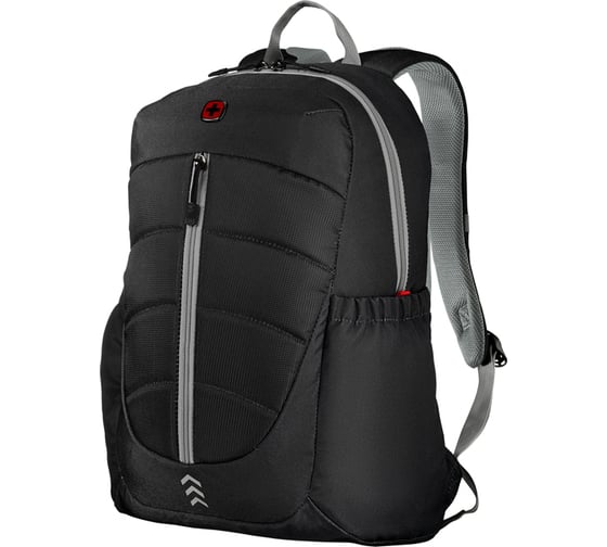 Рюкзак WENGER Engyz 16", чёрный, 100% полиэстер, 33х20х46 см, 21 л 611679