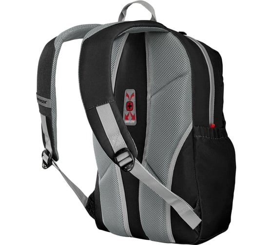 Рюкзак WENGER Engyz 16", чёрный, 100% полиэстер, 33х20х46 см, 21 л 611679