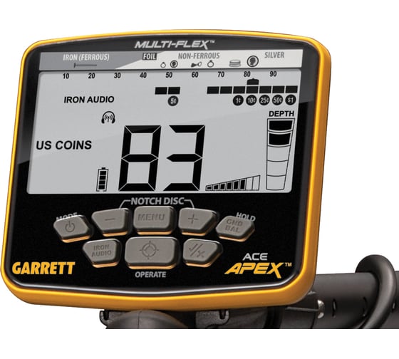 Металлоискатель Garrett ACE Apex 8.5х11 1142360