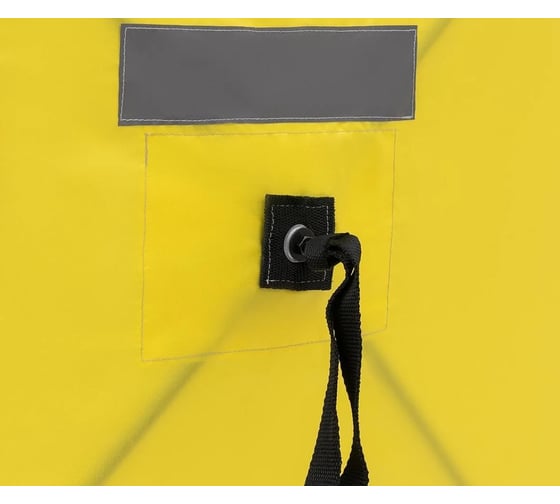 Зимняя утепленная палатка Helios Куб, 1.8х1.8, yellow/gray HS-ISCI-180YG 00000171980