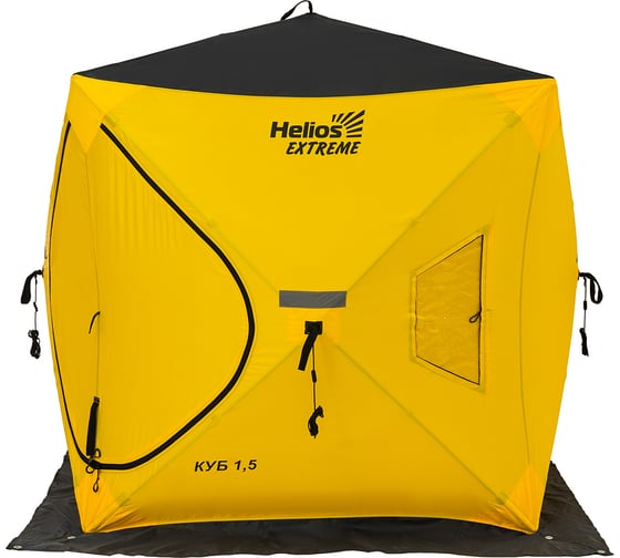 Зимняя палатка Helios Куб EXTREME 1.5х1.5, V2.0, широкий вход HS-IST-CE-1.5 00000171395