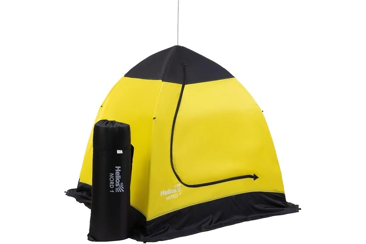 Утепленная 1-местная зимняя палатка-зонт Helios NORD-1 00000171976 .