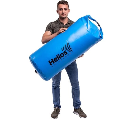 Драйбег Helios 160л, d43/h124cm, голубой HS-DB-160-B 00000226911