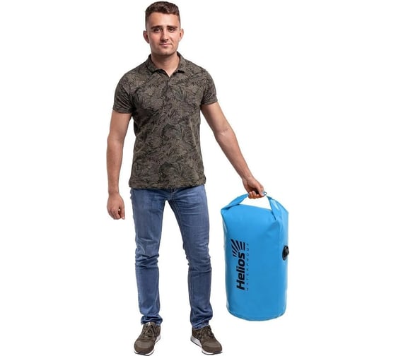 Драйбег Helios 30л, d30/h70cm, голубой HS-DB-303070-B 00000089083