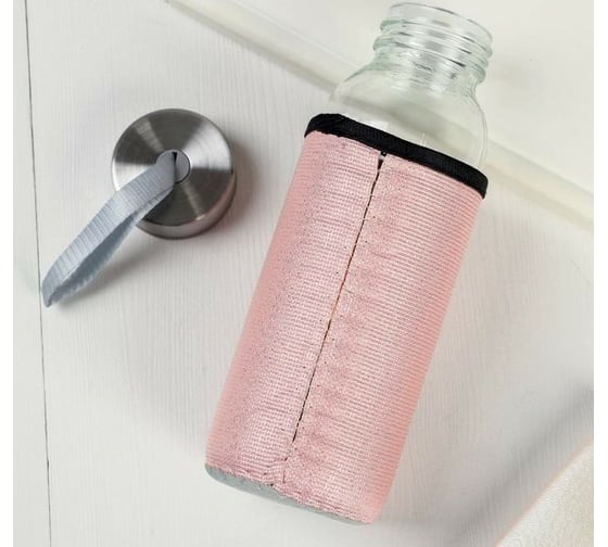 Бутылка для воды Командор Touch me, в чехле, 350 мл 5161308