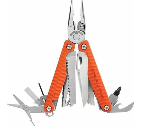 Мультитул LEATHERMAN Charge Plus G10 оранжевый 832782