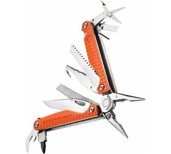 Мультитул LEATHERMAN Charge Plus G10 оранжевый 832782