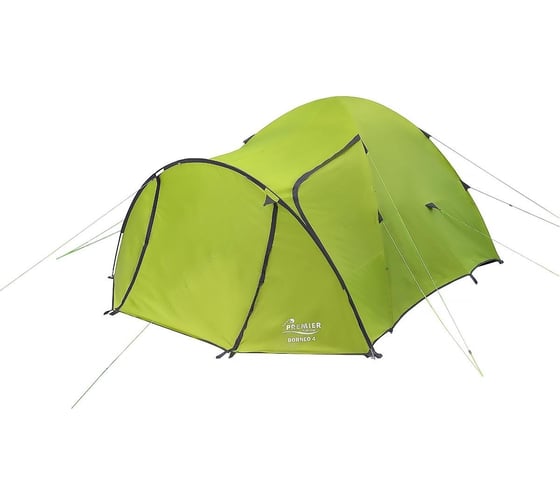 Палатка Premier Fishing BORNEO-4-G зеленая PR B-4-G 00000211337