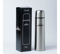 Термос Мастер К 750 мл, сохраняет тепло 24 ч, хром 3940528