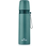 Дорожный термос Walmer Marine 500 мл, с клапаном и крышкой-кружкой, зелёный W24214701