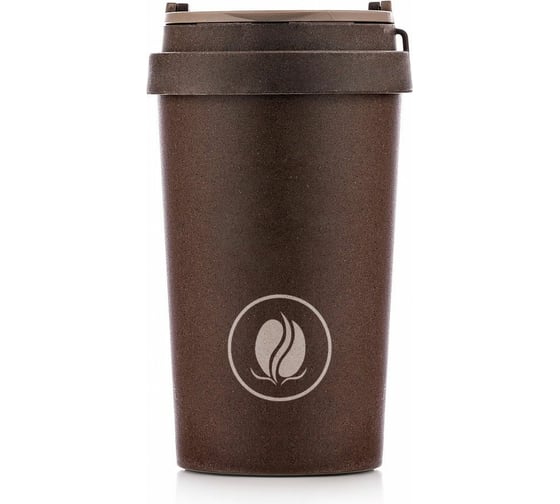 Термокружка Walmer ECO CUP Coffee коричневый, 400 мл W24201810