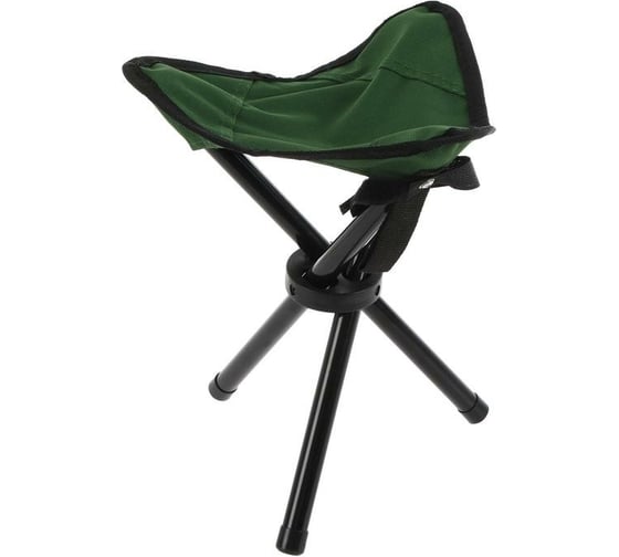 Туристический стул Maclay 22х20х30 см., до 60 кг., цвет зеленый 5429657 1