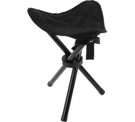 Туристический стул Maclay складной, 22х20х30 см., до 60 кг., цвет темно-серый 5429658 1