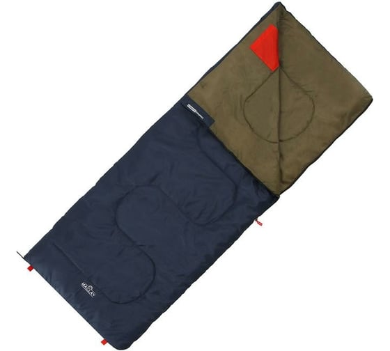 Спальник Maclay 2-х слойный, одеяло, 185x70 см, 150 г/м², camping summer таффета 5751642