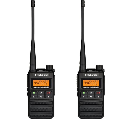 Комплект из двух радиостанций AP-100Uх2 Freecom AP-100Utwin 1