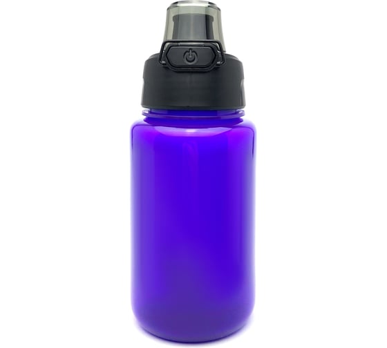 Бутылка для воды и напитков WOWBOTTLES с автоматической крышкой 500 мл, фиолетовый кк0313