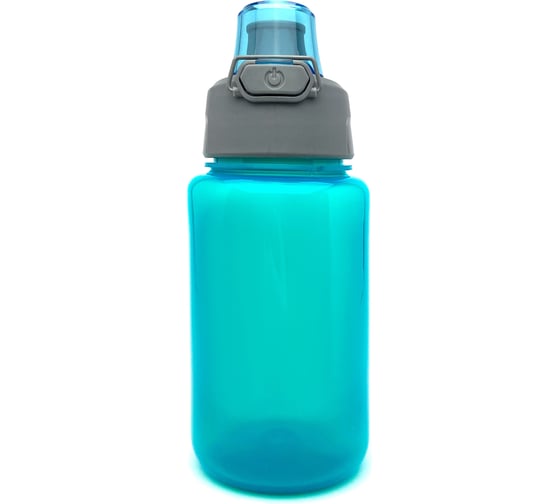 Бутылка для воды и напитков WOWBOTTLES с автоматической крышкой, 500 мл, бирюзовая, кк0312