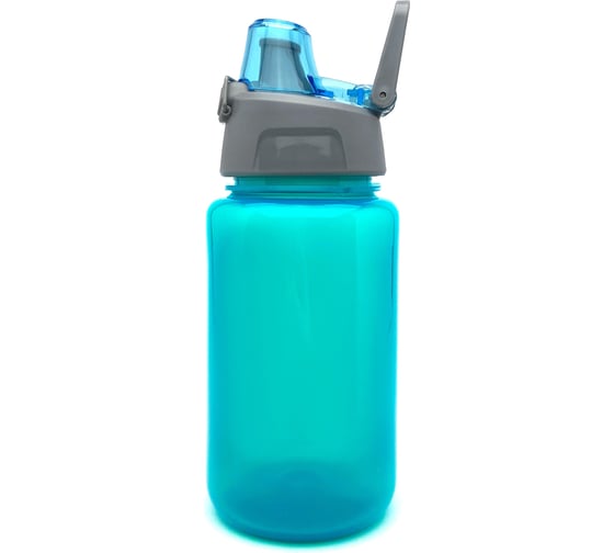 Бутылка для воды и напитков WOWBOTTLES с автоматической крышкой, 500 мл, бирюзовая, кк0312