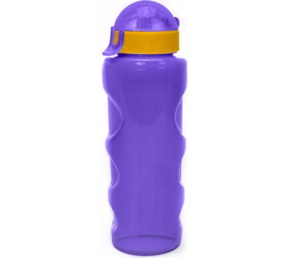 Бутылка для воды и напитков WOWBOTTLES FITNESS анатомической формы 500мл, фиолетовый КК0383 1