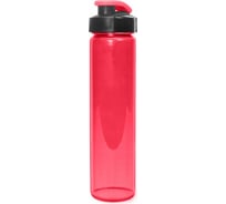 Прямая бутылка для воды и напитков WOWBOTTLES FITNESS 500 мл, прозрачно-красный КК0389