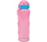 Бутылка для воды и напитков WOWBOTTLES с трубочкой и шнурком, 500 мл, бледно-розовый КК0367 1