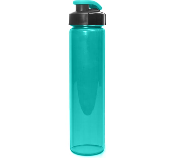Прямая бутылка для воды и напитков WOWBOTTLES FITNESS 500 мл, сине-зеленая КК0391 1