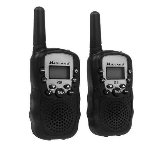 Комплект радиостанций MIDLAND G5 black 2 шт. С1357