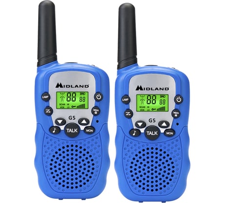 Комплект радиостанций MIDLAND G5 blue 2 шт. С1357.02 C1357.02